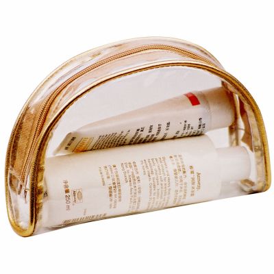 Clear Vinyl Cosmetic Bag
